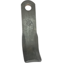 Cuchilla 175 x 40 x 60 x 8 mm para trituradora KUHN - VOGEL & NOOT 36015092 adaptable
