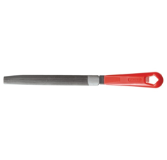 Lime demi-ronde demi-douce emmanchee lg 200 mm | FACOM