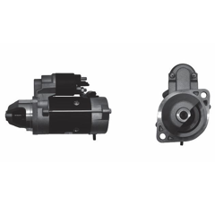 Anlasser IS 1124 / 24V 3KW Z9 Mahle-Iskra-Letrika 9 Zähne