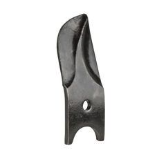 Geteiltes Rollspatenmesser aus Borstahl, rechts - 99000 131 | Doublet-Record - Nachbau