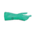 Gants longs verts 32cm nitrile réutilisables