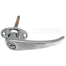 Serrure de porte 118 mm adaptable