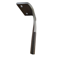 Dent de herse rotative Droite avec 3 plaquettes carbure triangulaires LEMKEN 3377022 adaptable