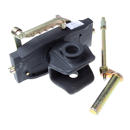 Zugmaul manuell,W= 329 S32, Ø 32 mm Bolzen, Schwarz     