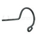 Étrier de sécurité en inox pour vérin à gaz de machine agricole adaptable