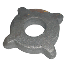 Pignon pour chaine plate 100 x 12 mm adaptable