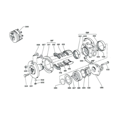 Moyeu pour herse rotative LELY 900116100 origine