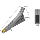 Tiefenlockererschar, Hartmetall beschichtet 101EXT1080 Maschio Nachbau