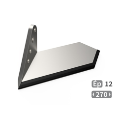 Aileron étroit Gauche de déchaumeur carbure HORSCH 00311180 adaptable