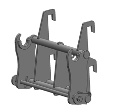 Interface pour télescopique SCHÄFFER 2026/MANITOU adaptable