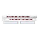 Kit d'autocollants pour tracteur FORD 81822593 adaptable