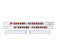 Kit d'autocollants pour tracteur FORD 81822593 adaptable