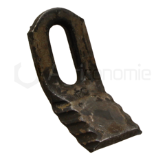 Schlegelmesser 97 x 40 mm für Mulcher ROUSSEAU - Nachbau