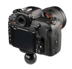 Base Ø 3,81 cm à platine ronde Ø 62 mm - avec vis | RAM