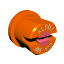Flachstrahldüse ALBUZ APE 110°01 orange