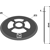 Coutre circulaire Ø 340 mm NIAUX pour charrue SAMSON 1250202 adaptable - BlackSteel©