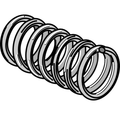 Ressort pour déchaumeur HANKMO adaptable