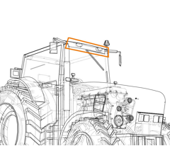 Phare de travail Ovale 15 LED 10-30V 45W 4500 lumens
