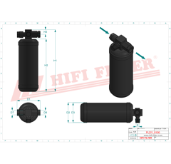 Klimatrockner HIFI FILTER DYH70015 Nachbau
