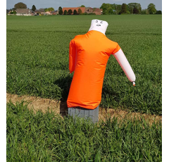 Effaroucheur épouvantail visuel et sonore gonflable avec batterie | SQUARE GUARD