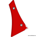 Streichblech-Vorderteil - links PR700004M Vogel und Noot by Muzzi Industrie