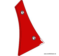 Streichblech-Vorderteil - links PR700004M Vogel und Noot by Muzzi Industrie
