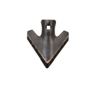 Aileron avec plaquettes carbure pour bineuse CARRÉ 50400046 adaptable