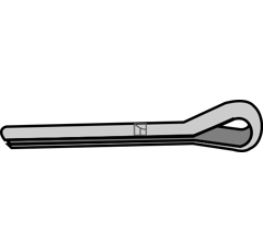 Goupille pour broyeur KUHN adaptable - Blacksteel©