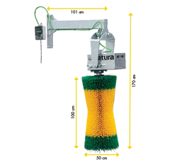 Brosse électrique pendulaire Maxi pour animaux adultes | PATURA