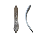 Soc de cultivateur vrillé et réversible Droit avec plaquettes carbure et renfort acier AMAZONE 78708676 adaptable