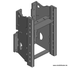 Lagerbock HVLB,W= 330 S32,Steyr 8100 SK-2, Schwarz 