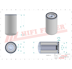 Filtre hydraulique adaptable HIFI FILTER SH60962