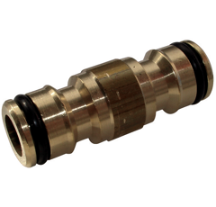 Raccord prolongateur laiton mâle / mâle pour prolonger un tuyau