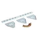 Jeu de 3 sections pour barre de coupe JOHN DEERE AH168907 adaptable