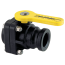 Vanne manuelle 2 voies 2"F x Came ø 63 - passage 1"1/2 BANJO