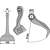 Marteau TR25 pour broyeur DESVOYS 4118B3 - BlackSteel©