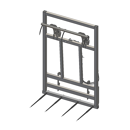 Pic bottes frontal 2000 mmpour type d'attelage DIECI N°2 adaptable