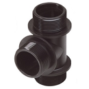 Raccord en T Mâle propylène adaptable