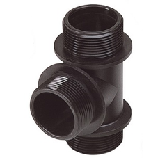 Raccord en T Mâle propylène adaptable