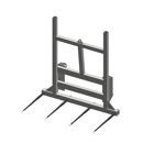 Pic bottes frontal Ø 45 mm pour type d'attelage JOHN DEERE adaptable