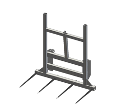 Pic bottes frontal Ø 45 mm pour type d'attelage JOHN DEERE adaptable
