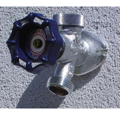 Robinet à purge auto mural 250 mm - MERRILL