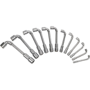 Jeu de 12 clés à pipe débouchées 6 pans | KS TOOLS