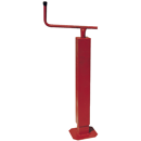 Bequille à souder carré 1,2 T adaptable