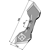Soc pour cultivateur KONGSKILDE 5000578 adaptable - Blacksteel©