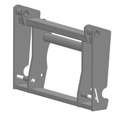 Interface pour télescopique MANITOU/JCB Q FIT adaptable