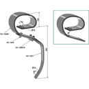 Blattfederzinken System David 10117597