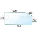 Vitre arrière pour machine agricole RENAULT 7700007530 adaptable