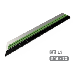 Mise de soc Gauche à souder carbure et rechargement TOUTES MARQUES 546x70 mm adaptable