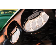 Phare de travail Ovale 4 LED 10-60V 44W 7000 lumens 